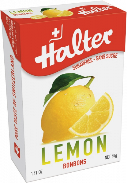 Halter Cytryna (Lemon) cukierki, 40 g