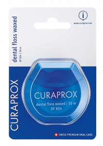 Curaprox DF 834 dental floss nić lekko woskowana, 50 m