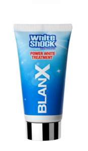BLANX White Shock POWER WHITE - System wybielający aktywowany światłem z lampą LED 50ml 