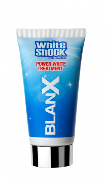 BLANX White Shock POWER WHITE - System wybielający aktywowany światłem z lampą LED 50ml 