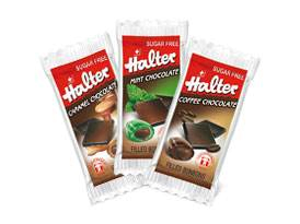 Halter Mix czekoladowy indywidualnie owinięte cukierki, 300 szt.