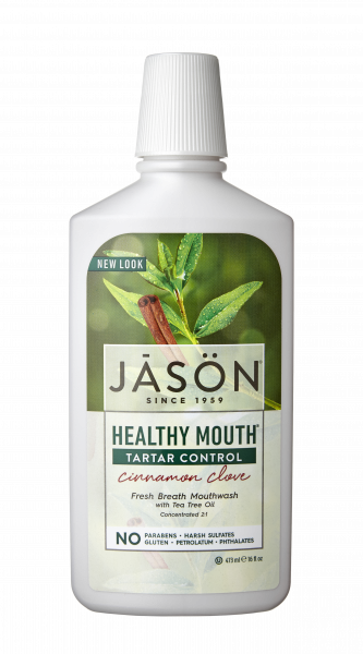 JASON Healthy Mouth płyn do płukania jamy ustnej, 473 ml