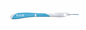 GUM BI-DIRECTION, ISO 2, przepustowość 0,9 mm, cylindryczny, niebieski uchwyt, 6 szt.
