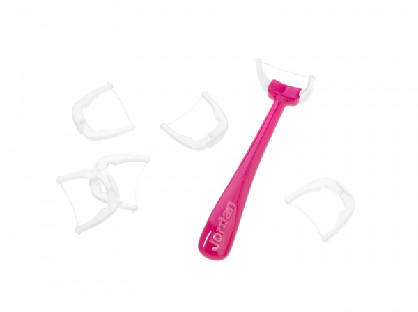 Jordan Kids Flosser łuk z nitką do czyszczenia przestrzeni międzyzębowych, 36 szt