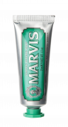 MARVIS Classic Strong Mint pasta do zębów z fluorem, klasyczna mięta, opakowanie podróżne, 25 ml