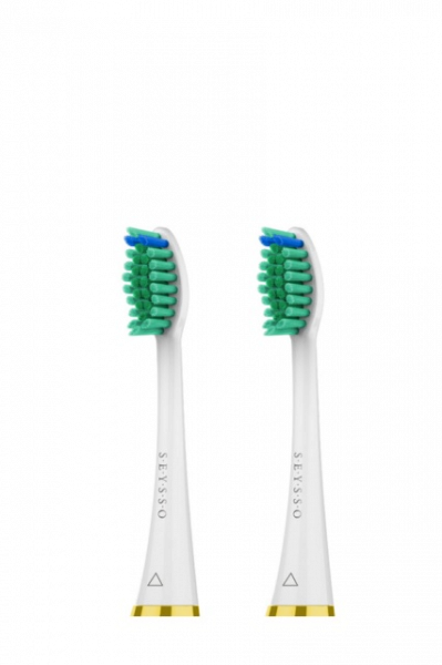 SEYSSO Gold White Anti-plaque, Końcówka Wymienna