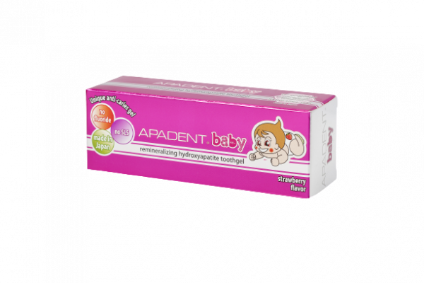 APADENT Baby żel do zębów, 55 g