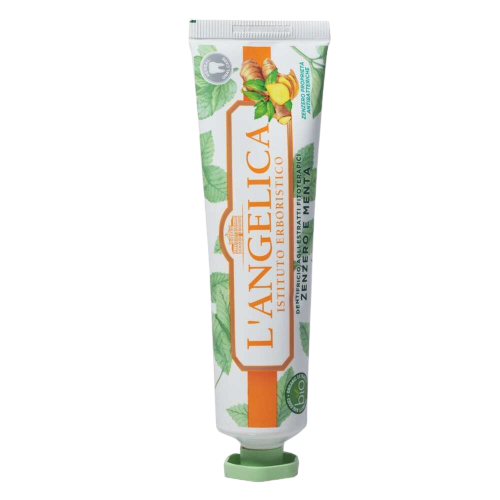 L’Angelica imbir z miętą, BIO pasta do zębów 75 ml