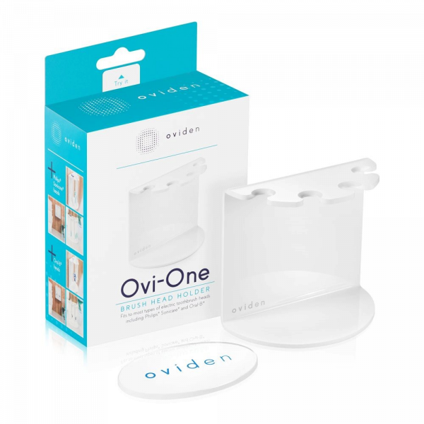 OVIDEN Ovi-One WHITE uchwyt na 4 końcówki do szczoteczek