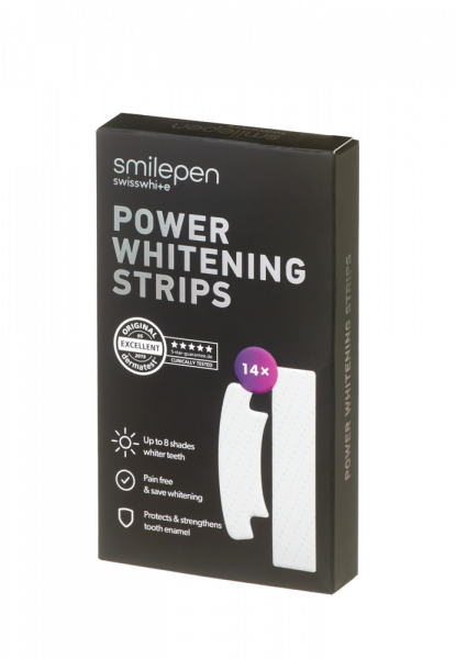 Smilepen Power Whitening Strips, wybielające paski do zębów, 14x2 szt.