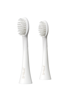 SMILLE Sonic Brush, końcówki zapasowe, białe, 2 szt.