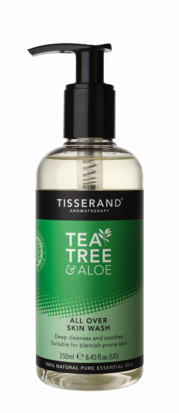 Tisserand Tea Tree & Aloe Vera Żel oczyszczający do całego ciała, 250 ml