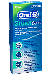 Oral-B Superfloss, 50 włókien