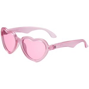 BABIATORS Hearts Fuchsia Haze, okulary przeciwsłoneczne różowe, 3-5 lat