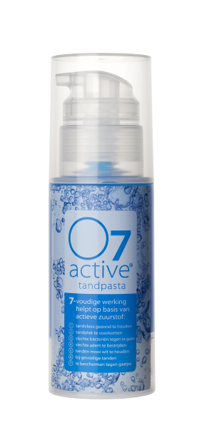 O7 Active żelowa pasta do zębów z aktywnym tlenem i fluorkami, 100 ml