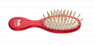 Tek MULTICOLOR szczotka do włosów w kolorze czerwony