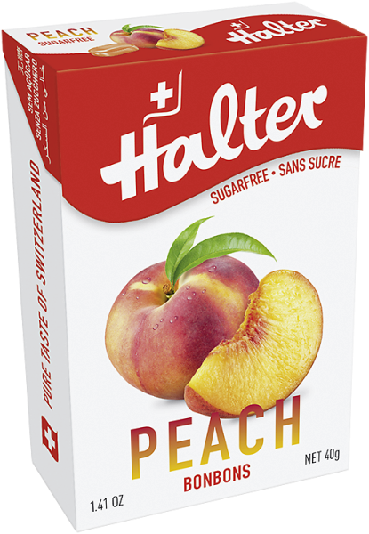 Halter brzoskwinia (Peach) cukierki, 40 g