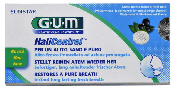 GUM HaliControl, pastylki, 10 sztuk