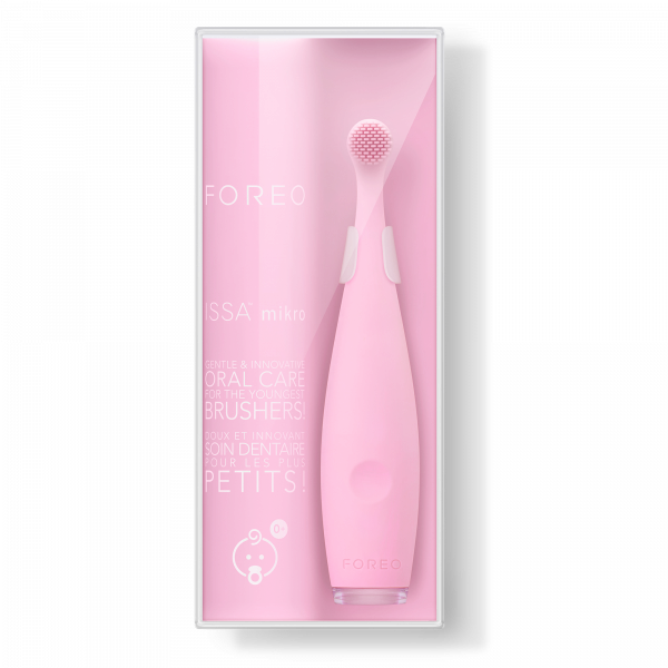 FOREO ISSA mikro Pearl Pink soniczna szczoteczka dla dzieci