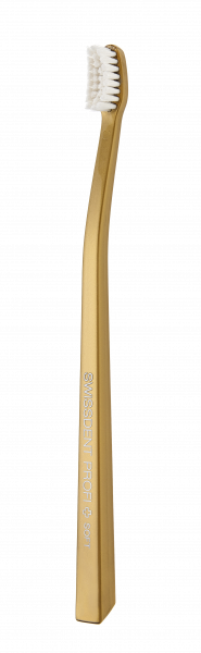 SWISSDENT WHITENING szczoteczka do zębów, soft, złoty