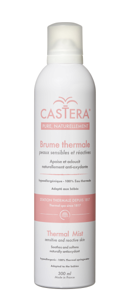 CASTERA Les Bains spray ze sprężoną wodą termalną, 300 ml