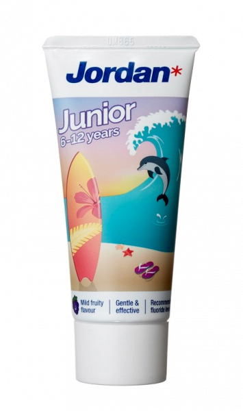 Jordan Junior pasta do zębów dla dzieci 6-12 lat, 50 ml