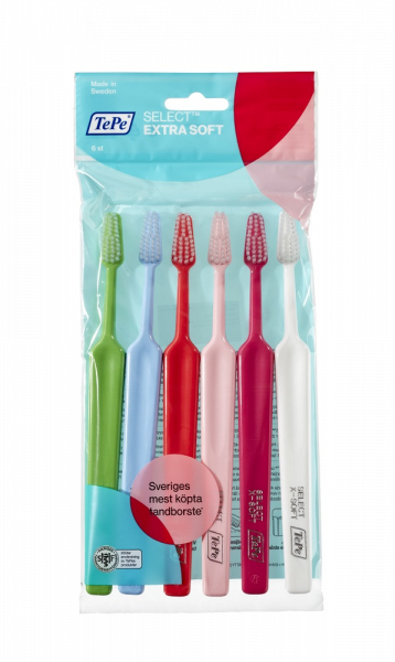 TePe Select x-soft, zestaw szczoteczek do zębów, 4+2 gratis