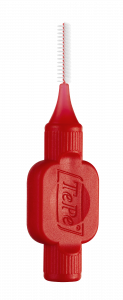 TePe Original szczoteczki międzyzębowe z bioplastiku 0,5 mm, czerwone, 8 szt.