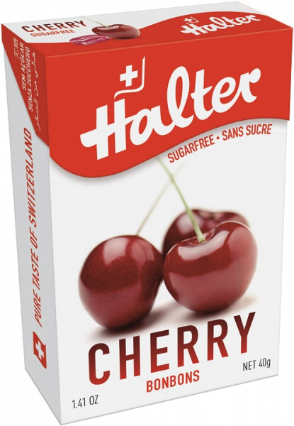 Halter Wiśnia (Cherry) cukierki, 40 g