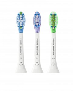 Philips Sonicare C3 Premium Plaque Control HX9073/07, wymienne główki, mix 3 szt