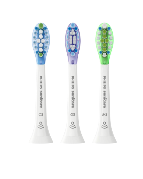 Philips Sonicare C3 Premium Plaque Control HX9073/07, wymienne główki, mix 3 szt