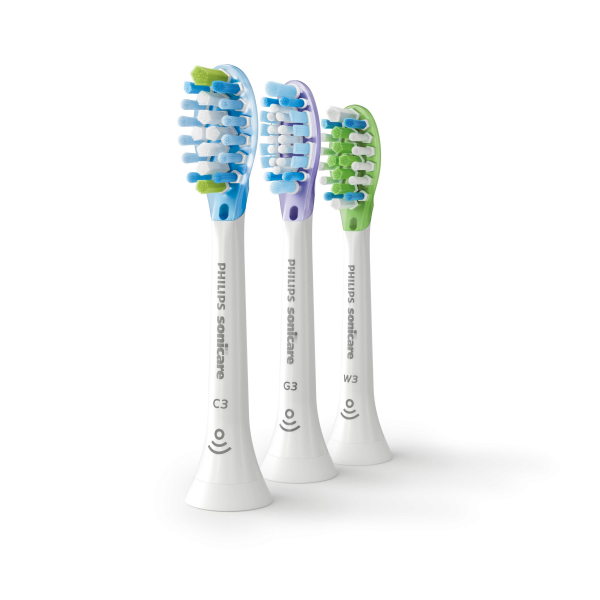 Philips Sonicare C3 Premium Plaque Control HX9073/07, wymienne główki, mix 3 szt