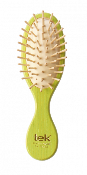 Tek MULTICOLOR szczotka do włosów w kolorze żółto-zielonym