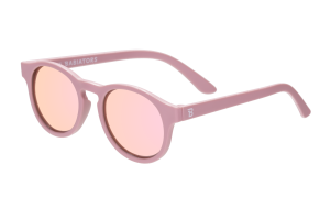 BABIATORS Polarized Keyhole Pretty in Pink, lustrzane okulary przeciwsłoneczne z polaryzacją, różowe, 3-5 lat