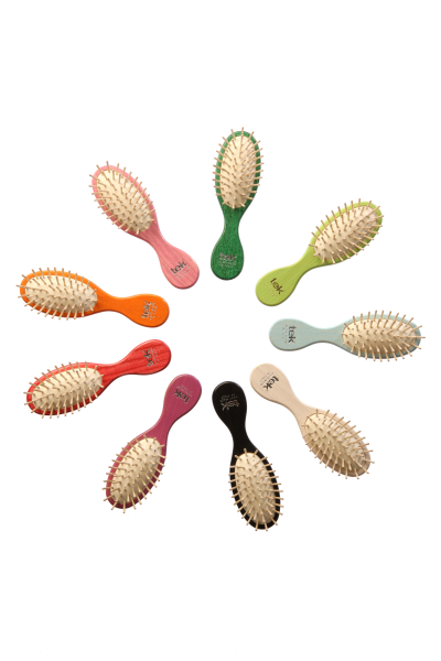 Tek MULTICOLOR szczotka do włosów w kolorze czerwony