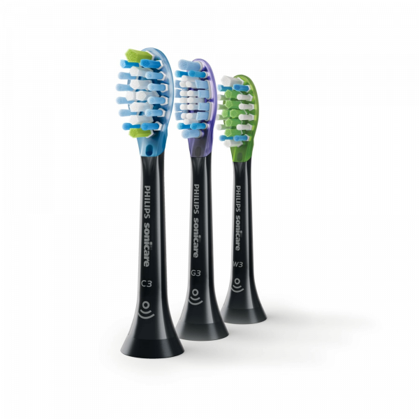 Philips Sonicare C3 Premium Plaque Control Black HX9073/33, wymienne główki, mix 3 szt