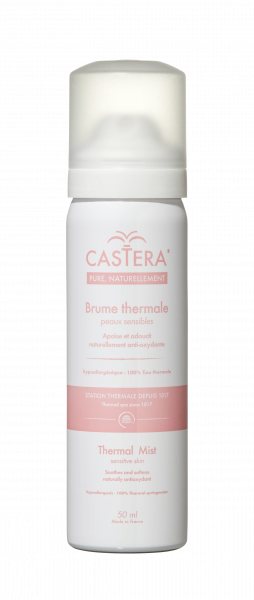 CASTERA Les Bains spray ze sprzężoną wodą termalną, 50 ml