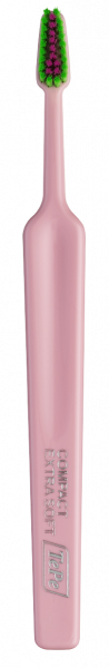 TePe Colour Compact x-soft, szczoteczka do zębów, jasno różowa