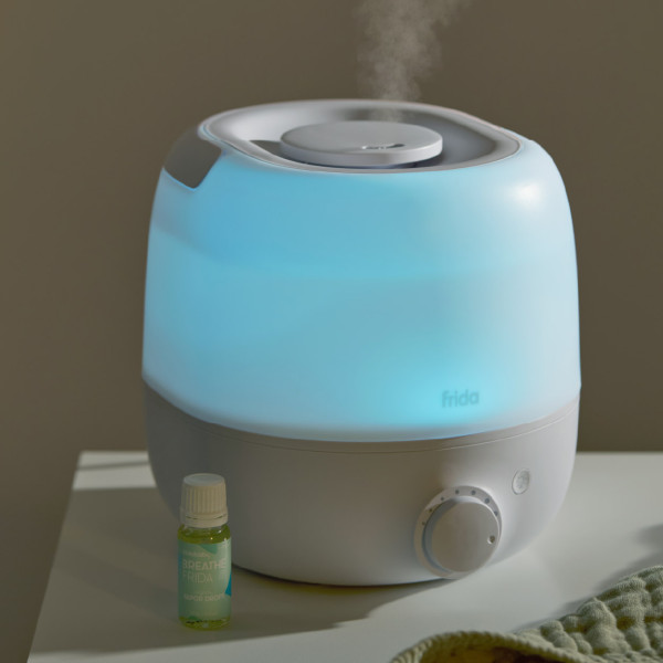 Frida Baby Humidifier 2.0, nawilżacz powietrza, dyfuzor zapachowy i lampka nocna 3w1