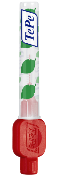 TePe Original szczoteczki międzyzębowe z bioplastiku 0,5 mm, czerwone, 8 szt.