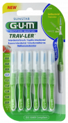 GUM TRAV-LER szczoteczka międzyzębowa z chlorheksydyną, stożkowa, 1,1 mm, blister 6 szt.