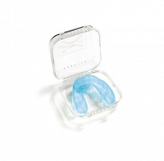 Dr. Brux Bite osłona przed zgrzytaniem zębów do użytku nocnego, niebieska