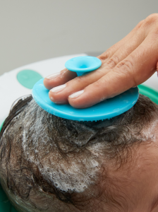 Frida Baby Head-to-Toe Bath Brush, silikonowa myjka