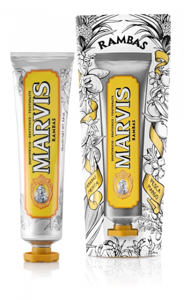 MARVIS RAMBAS pasta do zębów bez fluoru, 75 ml