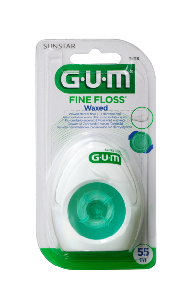 GUM Fine Floss nić do zębów woskowana, 55 m