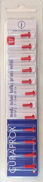 Curaprox CPS 07B Prime 12 szt szczoteczek, czerwone