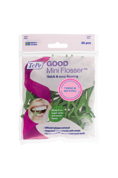 TePe GOOD Mini Flosser, 36 szt, edycja limitowana