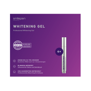 Smilepen Whitening Gel, zestaw wybielających penów (6 x 5 ml)