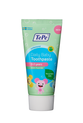 TePe TePe Daily Baby pasta do zębów dla dzieci do 2 lat, 50 ml