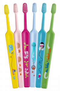 TePe Mini x-soft, szczoteczki do zębów dla najmniejszych, 2+1 gratis